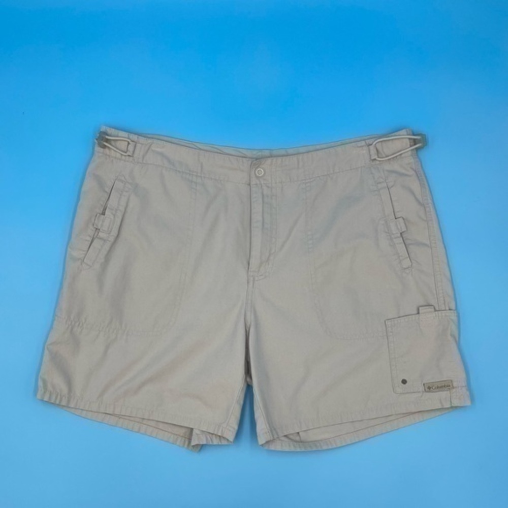 Vintage Columbia Khaki Cargo Shorts